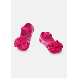 Meia Sapatilha Bebê Laço Rosa - Puket