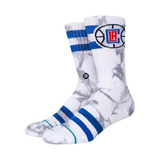 Meia Stance Cano Medio Nba - Clippers Dyed