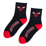 Meias Basquetebol Chicago Bulls - Preta