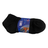 Meias Cano Curto Soquete Preta Adulto 40-46-kit C/ 24 Pares
