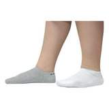 Meias Sapatilha Invisível Algodão Atoalhada Kit 12 Pares
