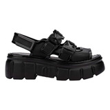 Melissa Rebel Sandal Sola Tratorada Antiderrapante Salto 6cm