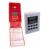 Membrana Frontal Painel + Controlador Inv12401 Forno Progás