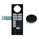 Membrana Pme31 + Display Led Azul Microondas Philco Pme31
