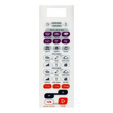 Membrana Teclado Microondas Brastemp Bms45 Bms 45 Active
