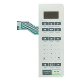 Membrana Teclado Para Microondas Consul Cms45 Cms 45 Branca