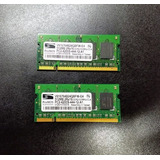 Memória 1gb Ddr2 533mhz Pc4200s Para Notebook - 2un De 512mb