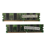 Memória 512mb (2x 256mb) Ddr400 Pc3200