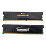 Memória Corsair Vengeance Lp 8gb (2x4gb) 1600mhz Ddr3