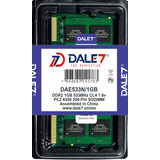 Memória Dale7 Ddr2 1gb 533 Mhz Notebook 16 Chips 1.8v Kit 02