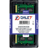 Memória Dale7 Ddr2 2gb 533 Mhz