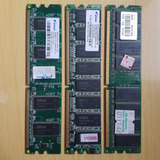 Memoria Ddr 1gb - 512mb - 256mb - 3 Unidades Veja Fotos