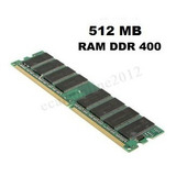 Memória Desktop 512mb Ddr 400 3200