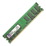 Memória Desktop Amd Kingston 2gb Ddr2 800mhz Pc2 6400 Kvr800