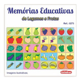 Memória Educativa Legumes E Frutas Jogo