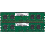 Memória Infineon 2x 512mb Pc2-3200 Ddr2-400mhz