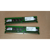 Memória Kingston 512mb Ddr2 Ecc Kvr400d2s8r3/512 C/2 (3376)