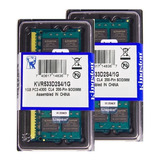 Memória Kingston Ddr2 1gb 533 Mhz Notebook Kit C/02 Unidades