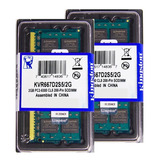 Memória Kingston Ddr2 2gb 667 Mhz