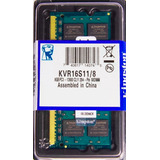 Memória Kingston Ddr3 8gb 1600 Mhz