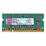 Memória Kingston Para Notebook Kvr667d2s5/2g 2gb Ddr2 667mhz