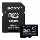 Memória Micro Sd Original Sony 32gb