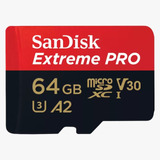 Memoria Micro Sd Sandisk 64gb Extreme