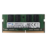 Memória Notebook 8gb 1rx8 Ddr4-2133mhz Samsung M471a1k43bb0-cpb