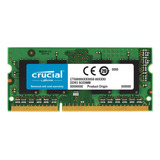 Memória Notebook 8gb Ddr3l 1600mhz 1.35v Crucial Nf Garantia