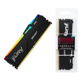 Memoria Para Pc Desk Ddr5 32gb 5200mhz Xmp Fury Beast Rgb