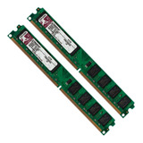 Memória Pc Kingston 4gb (2x2gb) Ddr2-667 Pc2-5300 Kvr667d2