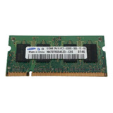 Memória Ram 512mb Samsung Para Notebooks M470t6554ez3-ce6
