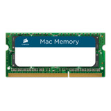 Memória Ram Apple Sodimm Color Verde 4gb 1 Corsair Cmsa4gx3m1a1066c7