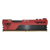 Memória Ram Color Preto/vermelho 8gb 1 Patriot Pve248g320c8