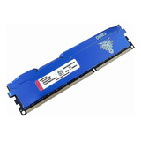 Memória Ram Ddr3 8gb 1600 Mhz Com Dissipador De Calor Azul