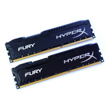 Memoria Ram Desktop Gamer Hyperx Fury Ddr3 16gb 1333mhz Cl9