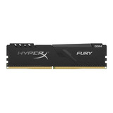 Memória Ram Fury Ddr4 Color Preto 8gb 1 Hyperx Hx426c16fb3/8
