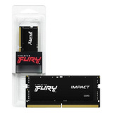 Memória Ram Fury Impact 8gb 1x8gb Kingston Kf548s38ib-8 Note