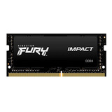 Memória Ram Fury Impact Ddr4 8gb Kingston Kf432s20ib/8