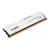 Memória Ram Hyperx Fury 4gb Ddr3 1600mhz Hx316c10f2/4 Branca