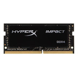 Memória Ram Impact Color Preto 8gb 1 Hyperx Hx426s15ib2/8