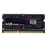 Memória Ram Notebook 4gb Westgatte Ddr3l 1600mhz