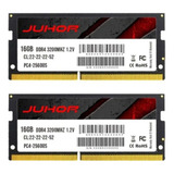 Memória Ram Notebook Ddr4 Juhor | 32gb (2x 16gb) 3200mhz