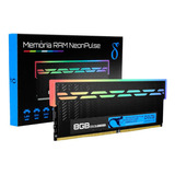 Memória Ram Pc Gamer Rgb Neon