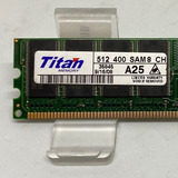 Memória Ram Samsung 512mb Ddr 400mhz 8x64 Dimm
