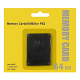 Memory Card De Playstation 2, 64mb