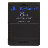 Memory Card Original 8mb Playstation 2 Ps2 Seminovo 