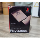 Memory Card Original De Playstation 1,psone Com A Caixinha 