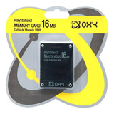 Memory Card Oxy 16mb Playstation 2