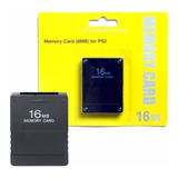 Memory Card  Para Playstation 2 - Ps2-16mb Console Salvar 